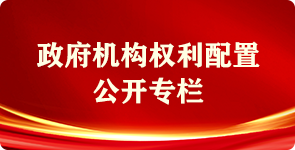 政府机构权力配置公开专栏